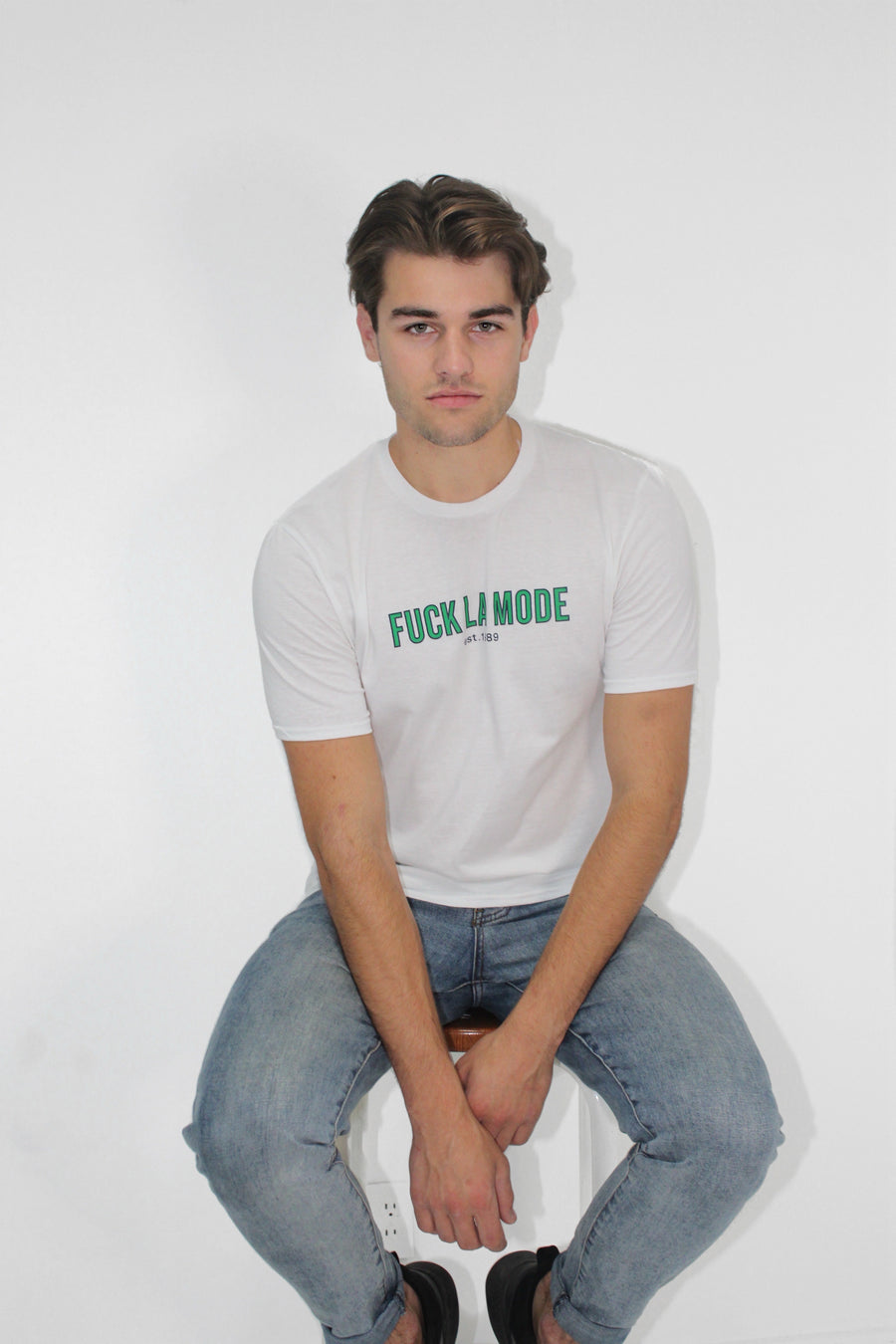 Unisexe - Retro Athletic FLM T-shirt - Vert