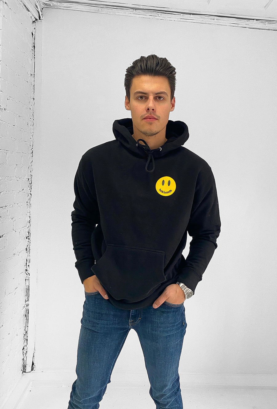 Unisexe - Smiley Face FLM Hoodie