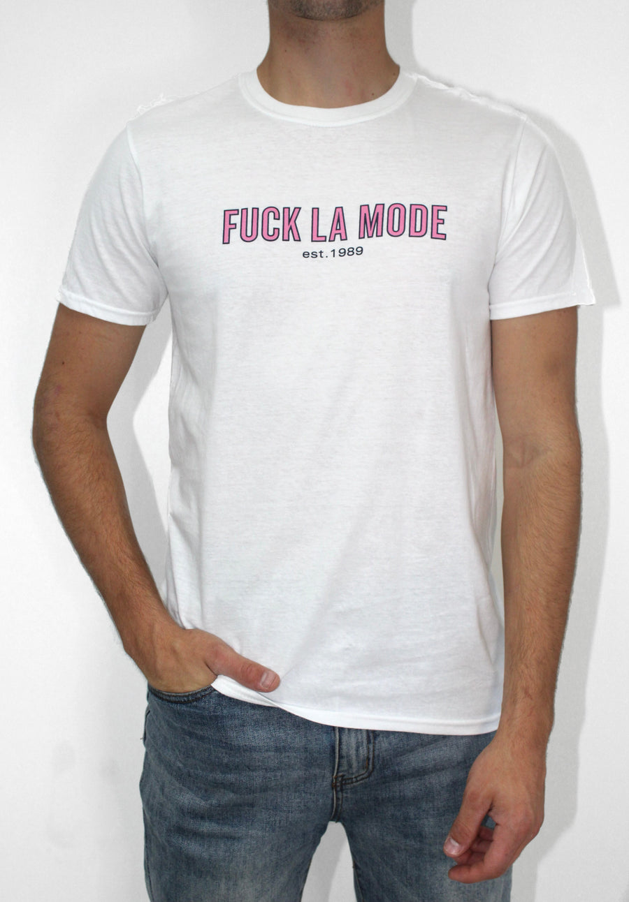 Unisexe - Retro Athletic FLM T-shirt - Rose