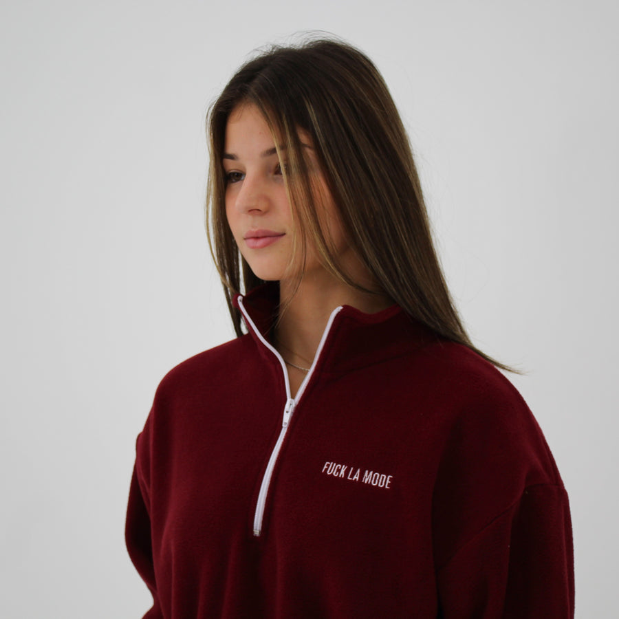 Sherpa Crop Zip