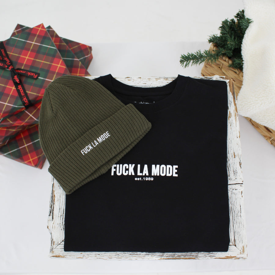 Classic Tee + Beanie Gift Set