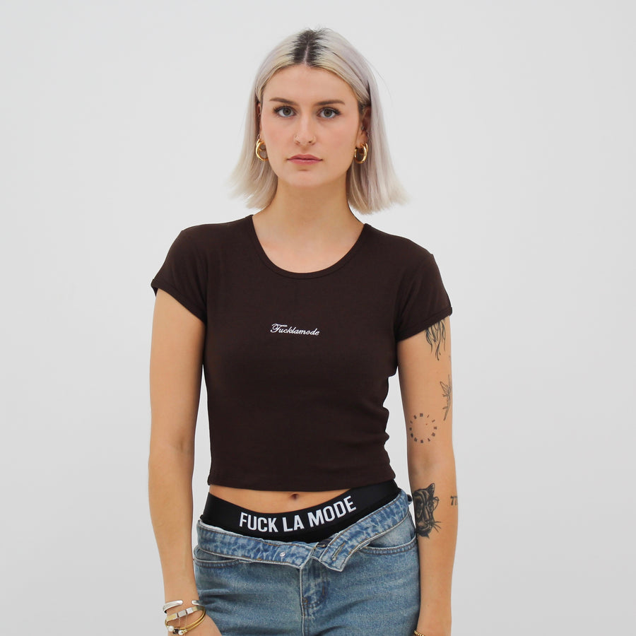 Baby Tee - Brown