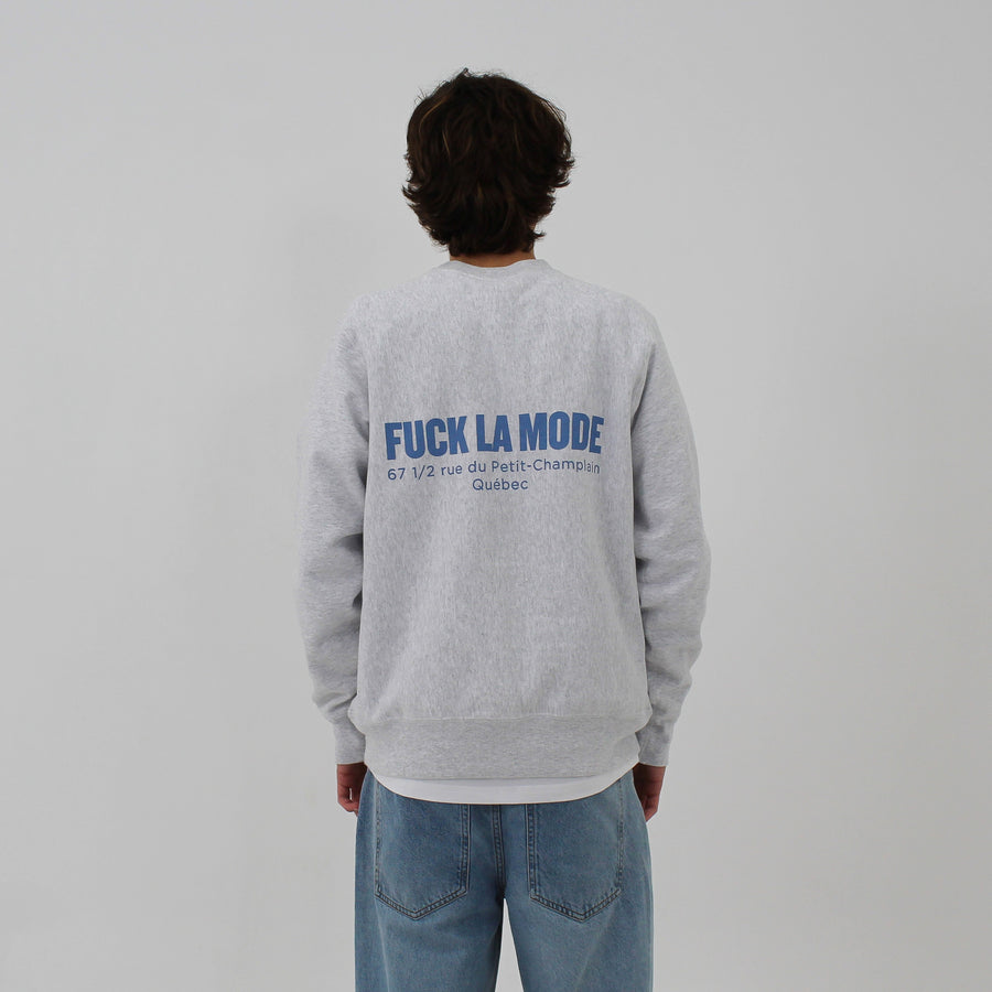 Oversize Adress Crewneck - Grey