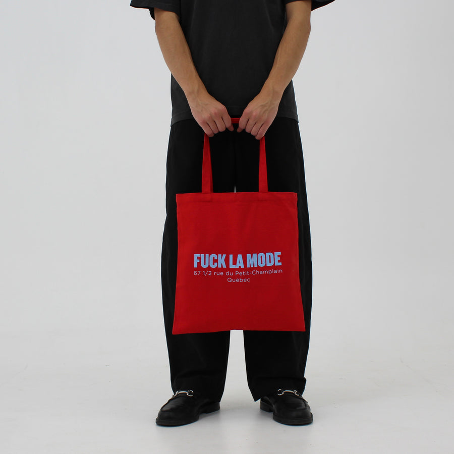 Adress Tote Bag - Red