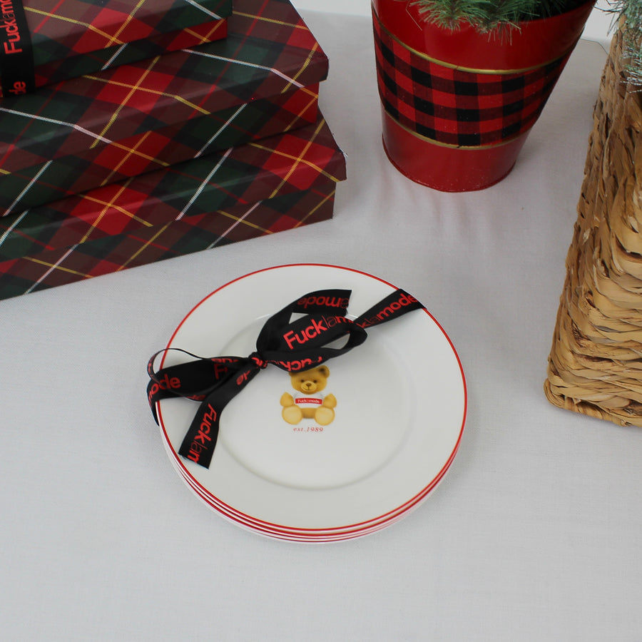 Teddy Bear Plate Gift set