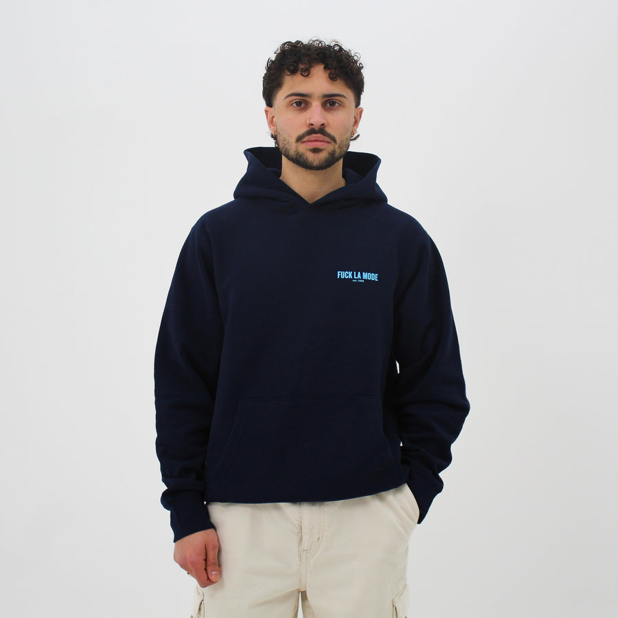 Oversize Adress Hoodie - Navy Blue