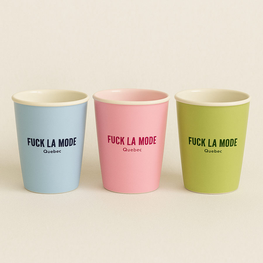 Le gobelet FLM - Coming soon