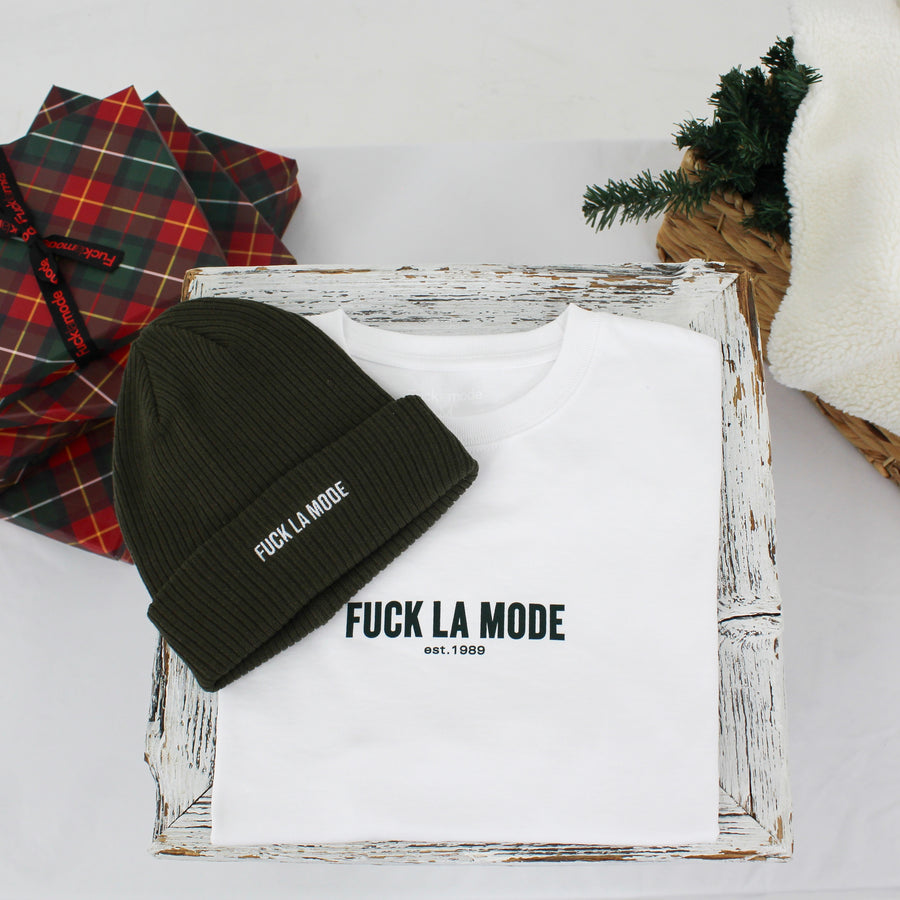 Classic Tee + Beanie Gift Set