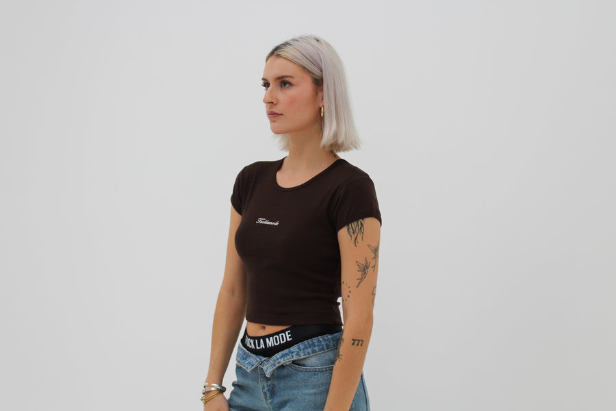 Baby Tee - Brown