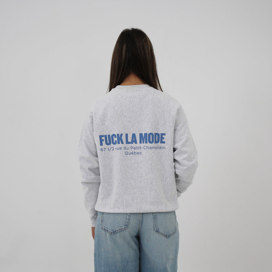 Oversize Adress Crewneck - Grey