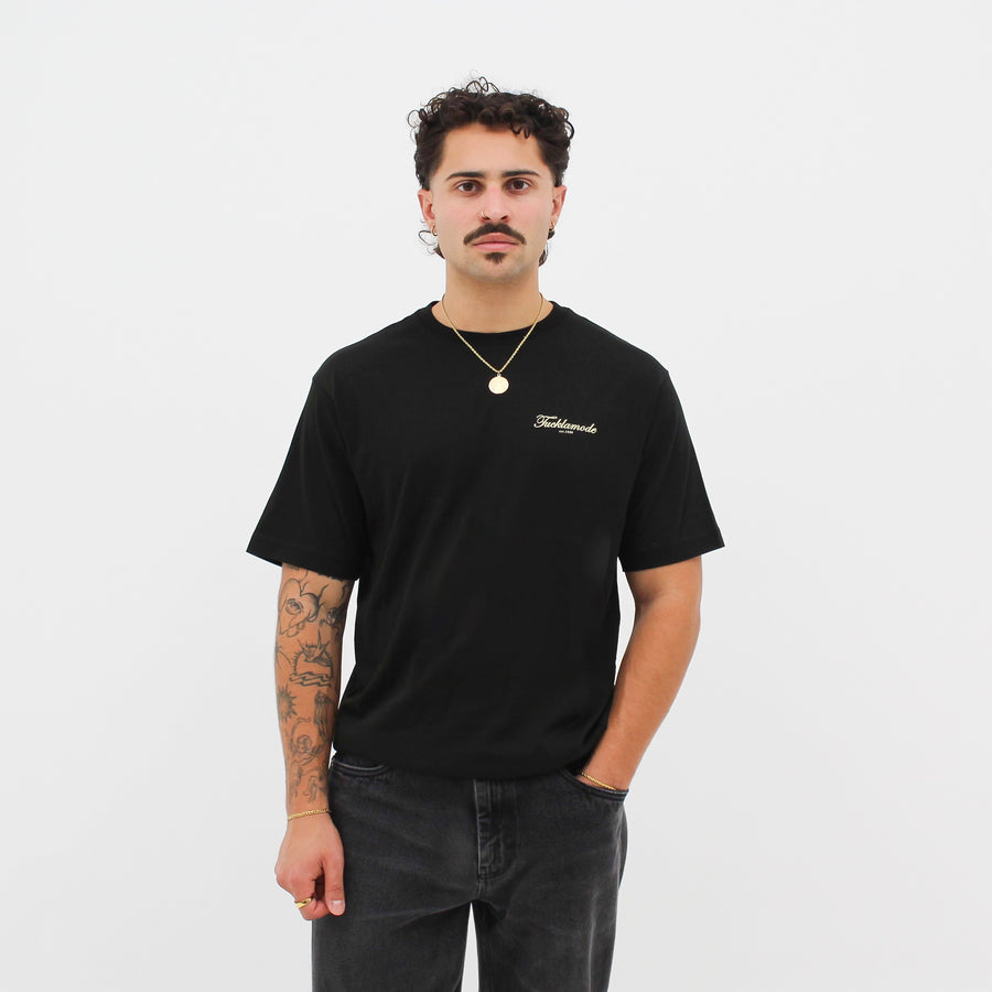 Script FLM T-shirt - Noir