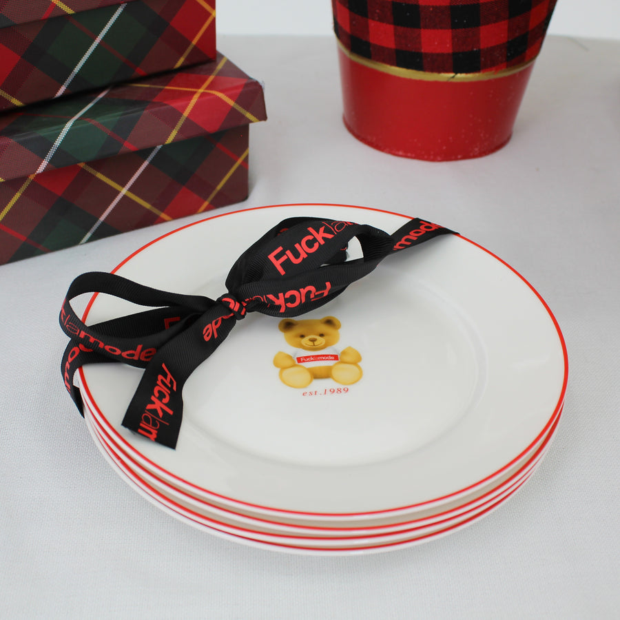 Teddy Bear Plate Gift set