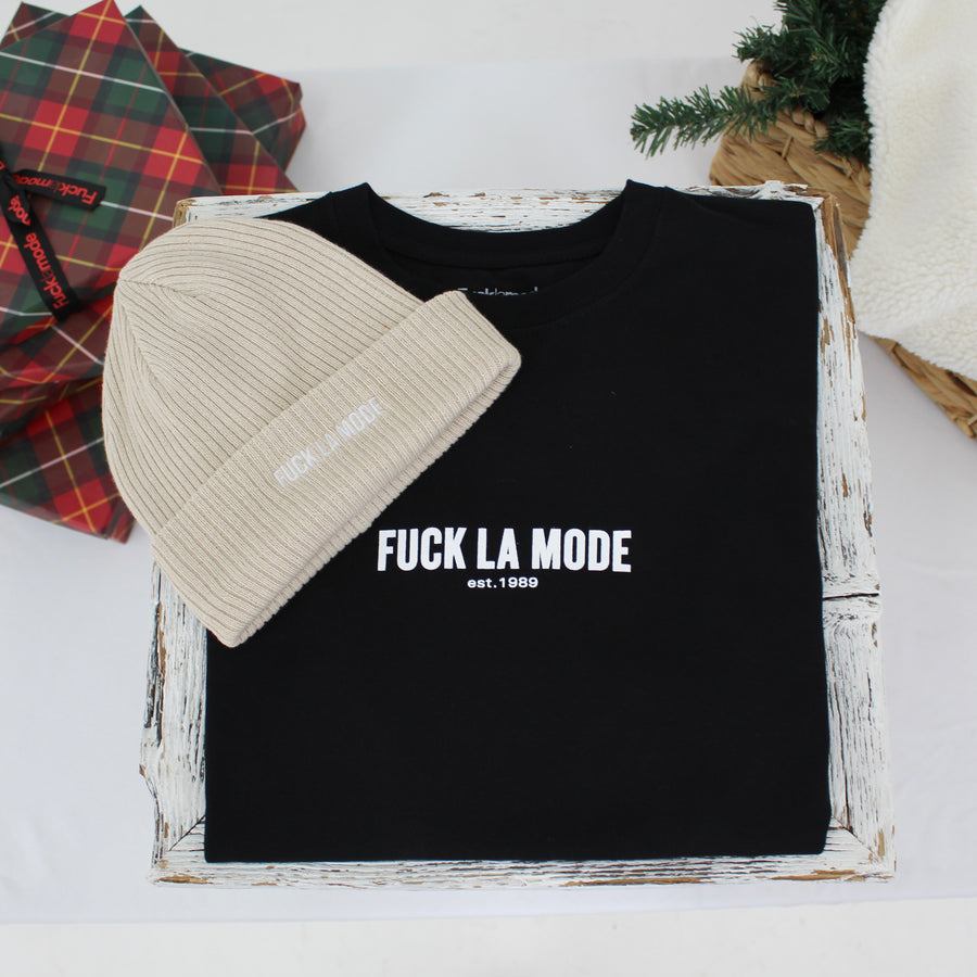 Classic Tee + Beanie Gift Set
