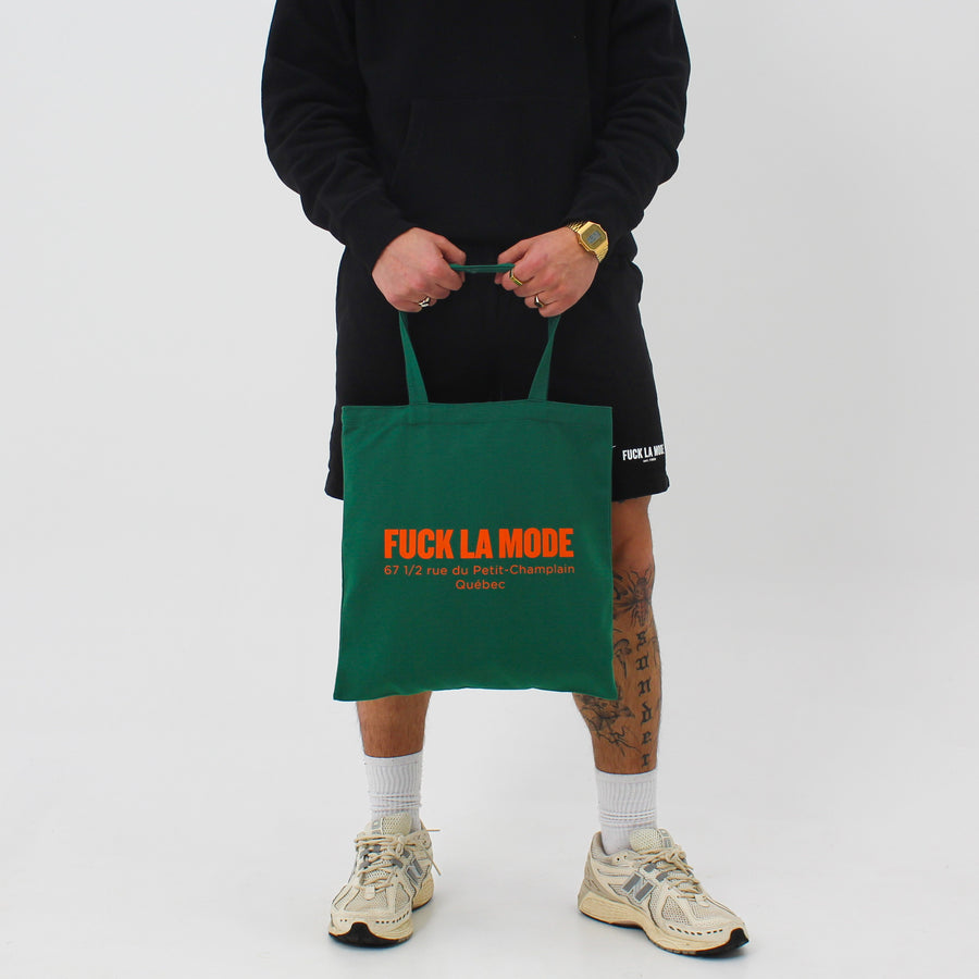 Adress Tote Bag - Forest Green