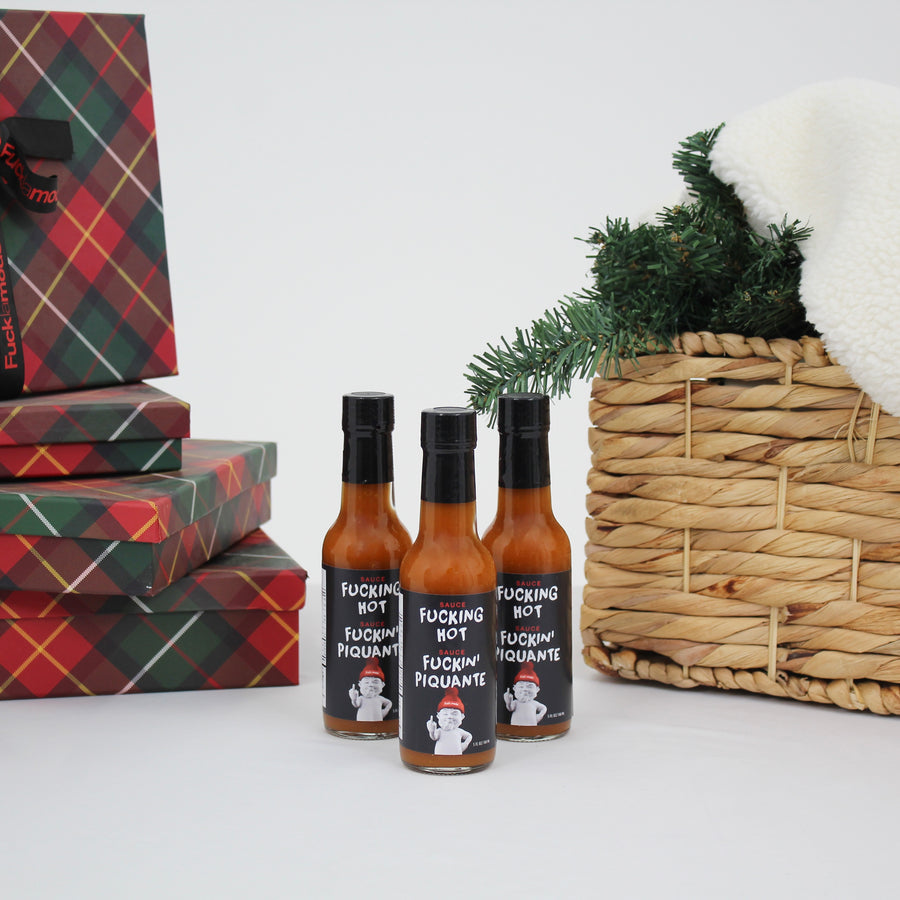 Hot sauce gift set