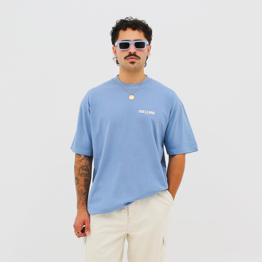 Oversize Classic T-shirt - Clear Blue