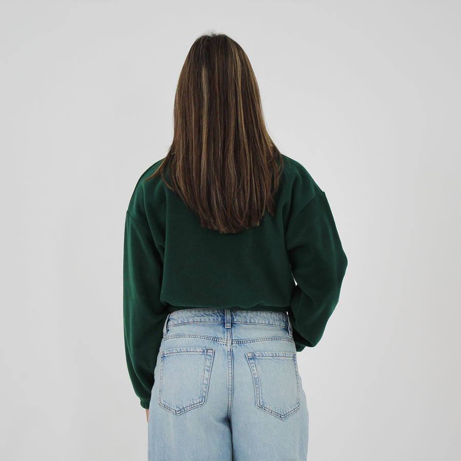Sherpa Crop Zip