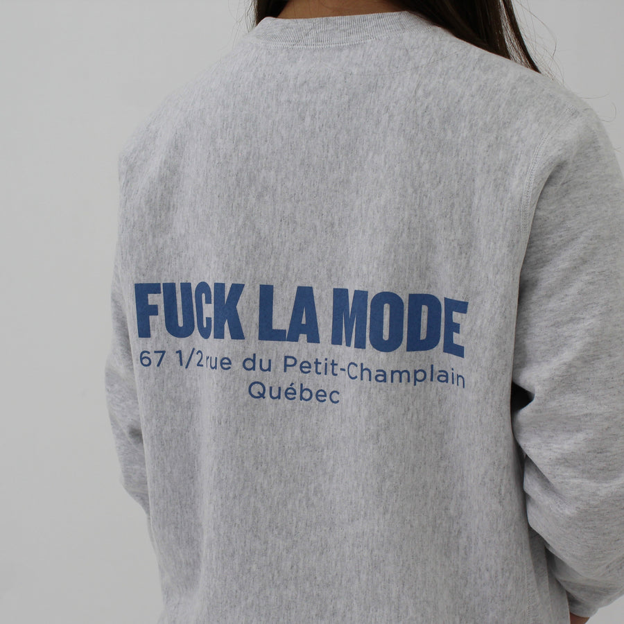 Oversize Adress Crewneck - Grey