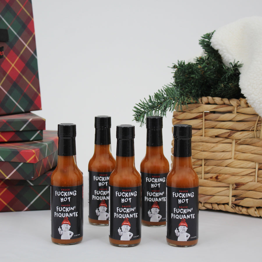 Hot sauce gift set