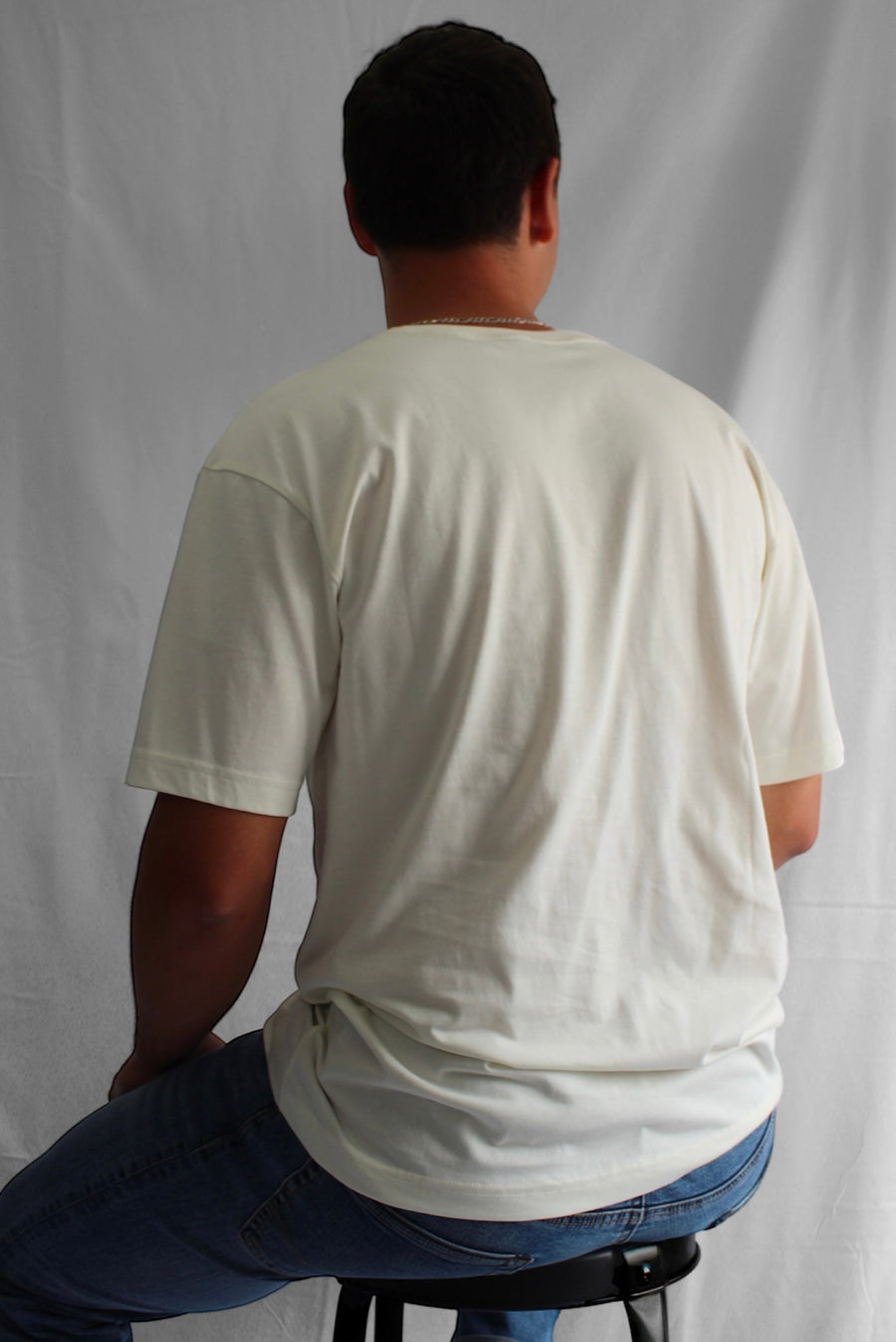 Script FLM T-shirt - Creme