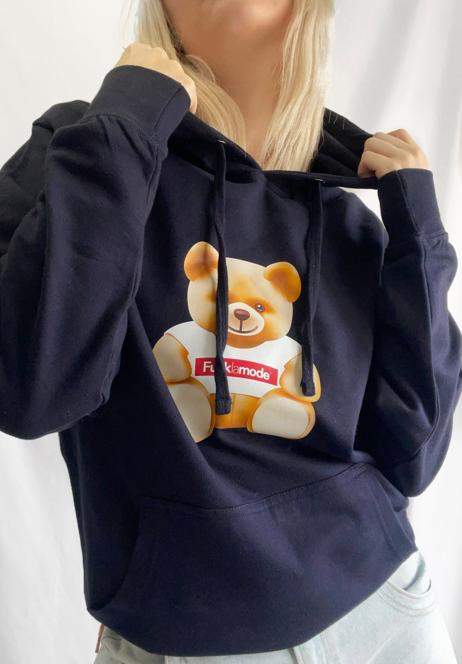 Hoodie FLM Ourson - Marine