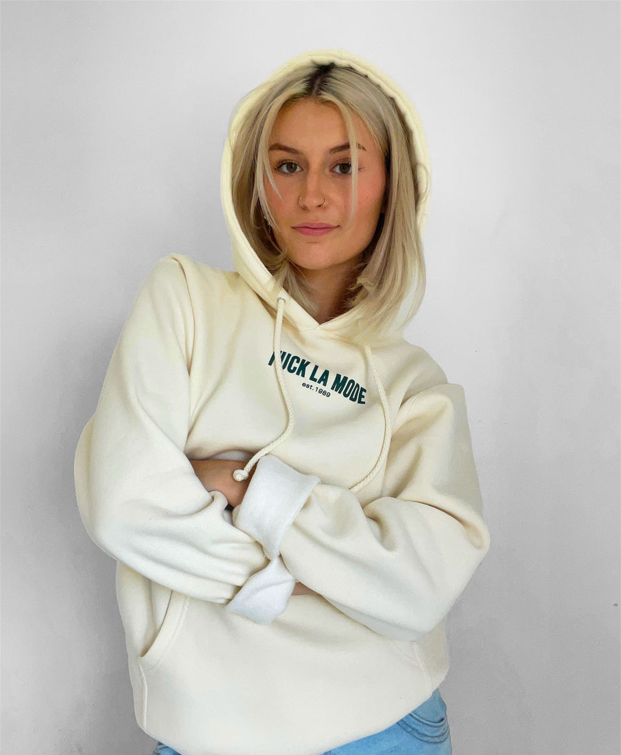 Heavyweight Classic Hoodie - Creme