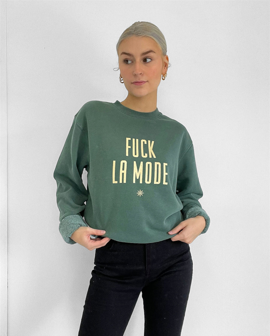 Unisexe - Vintage FLM Sweater - Vert