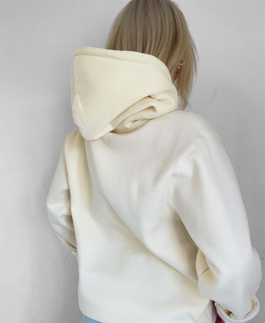 Heavyweight Classic Hoodie - Creme