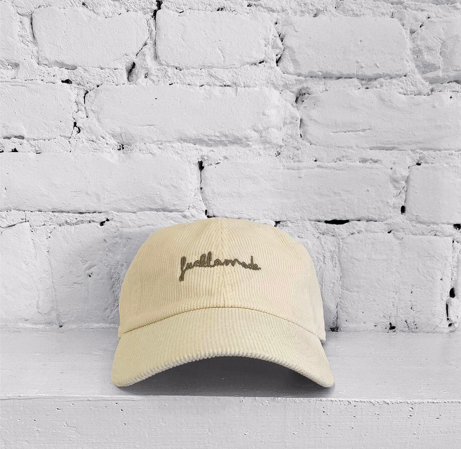 Corduroy cap - Off White