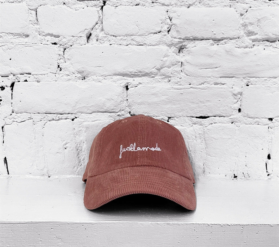 Casquette Corduroy - Smoke Pink