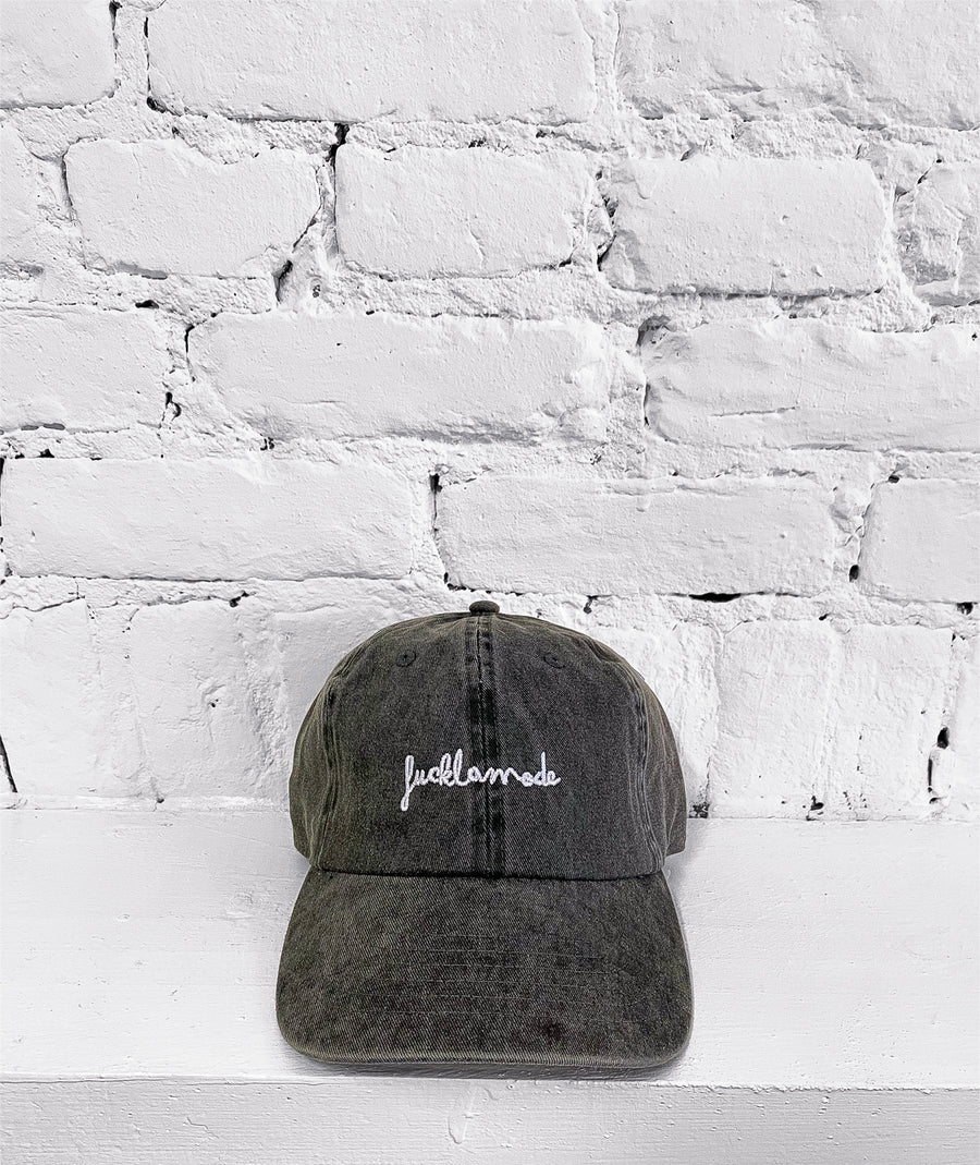 Pigment Dye Cap - Vintage Black