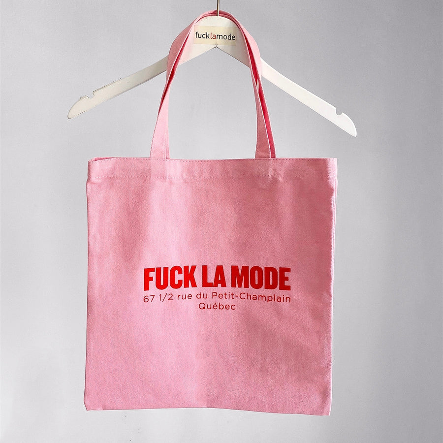 Adress Tote Bag - Pink