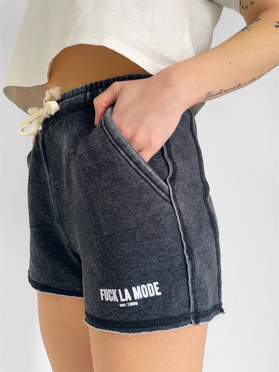 Pigment Dye Short - Black