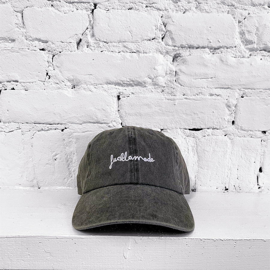 Pigment Dye Cap - Vintage Black