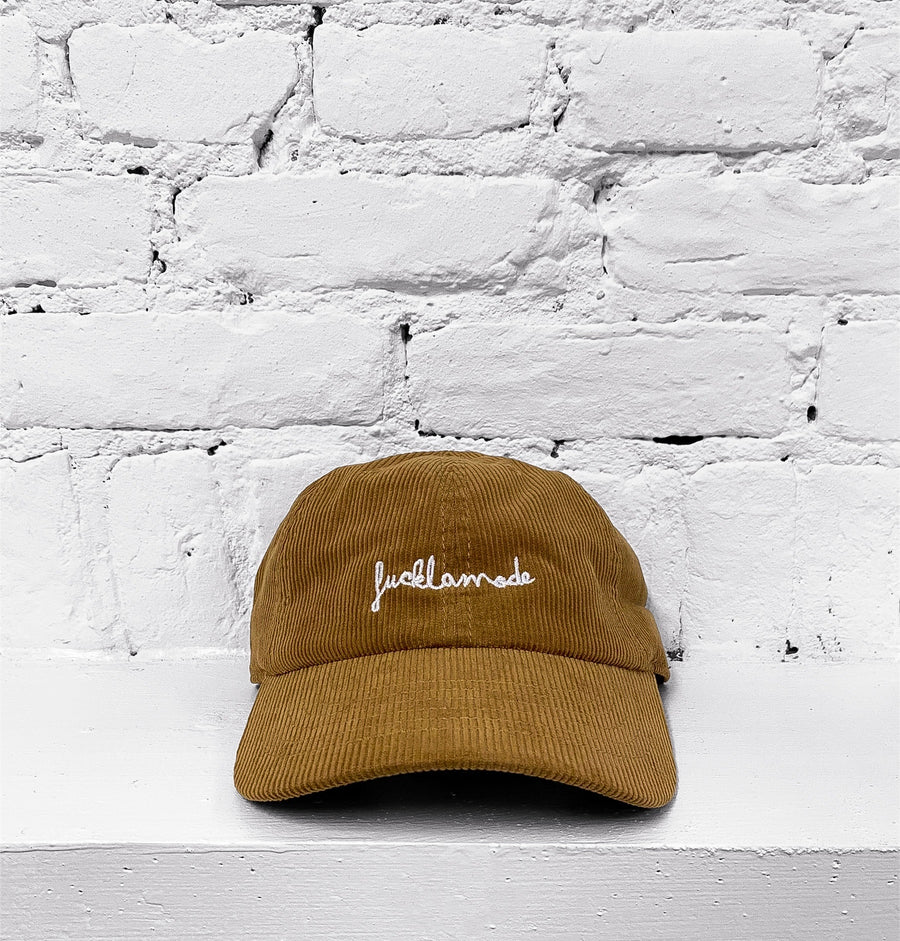 Corduroy Cap - Camel