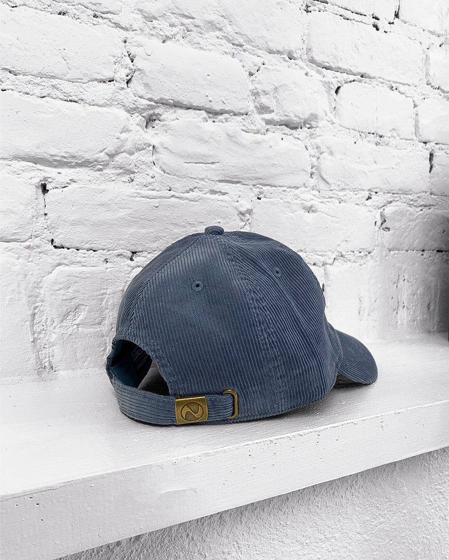 Corduroy Cap - Denim Blue