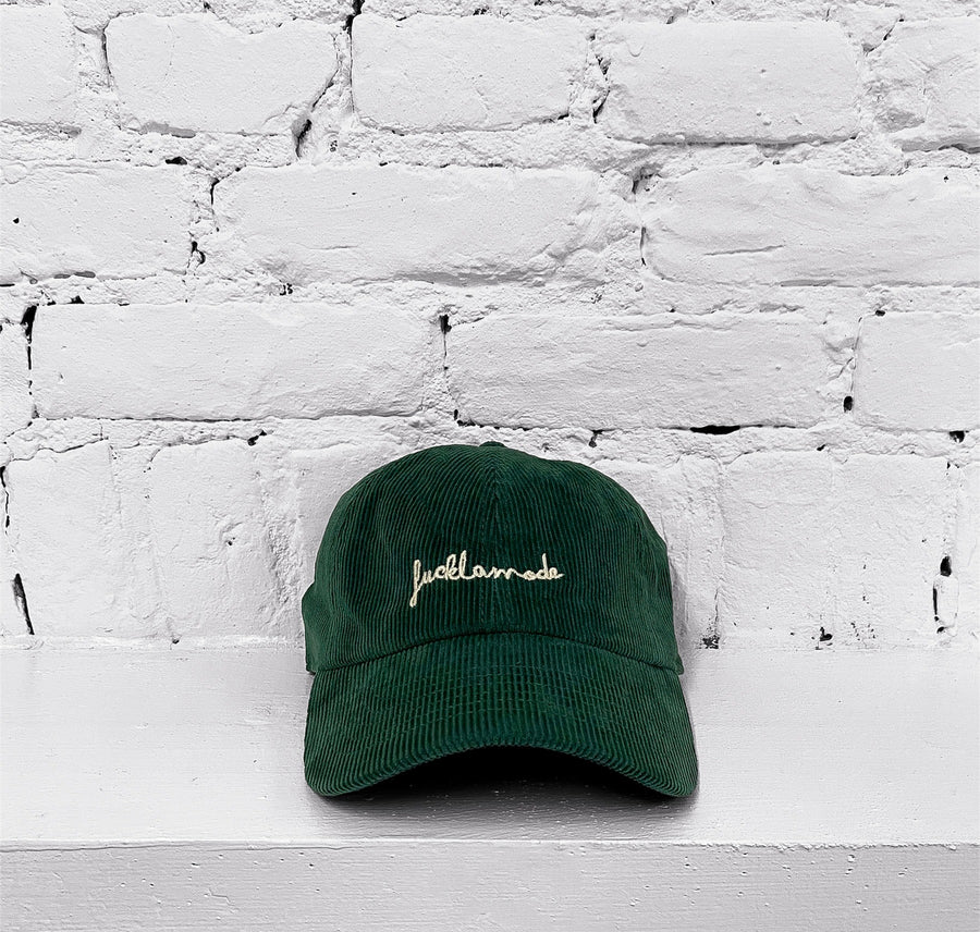 Corduroy Cap - Green