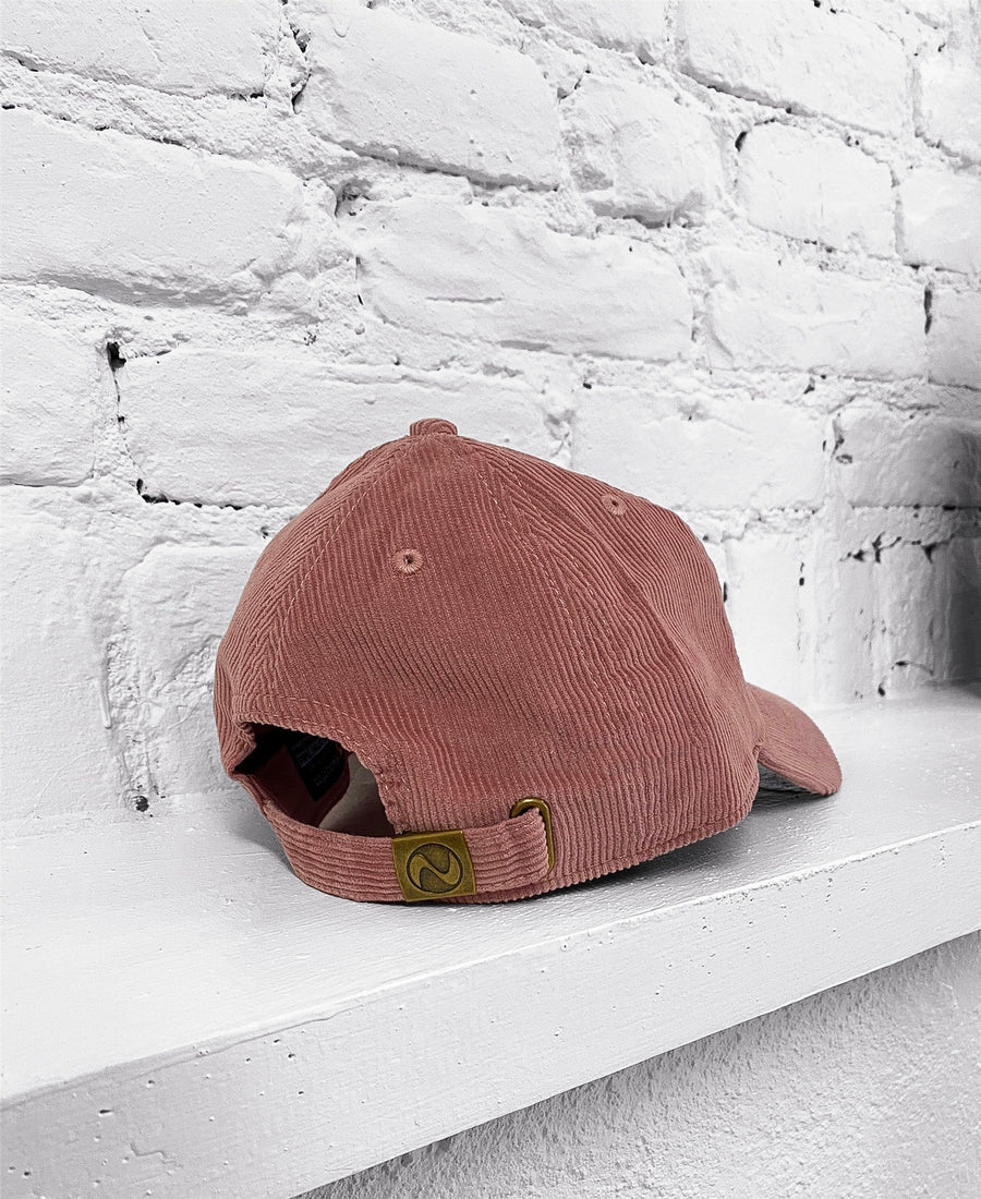 Casquette Corduroy - Smoke Pink